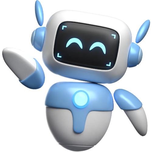 A picture of an animated robot